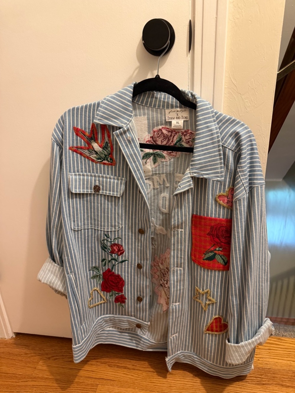 Denim and Bone Romeo Patched Jacket - Picture 3 of 6